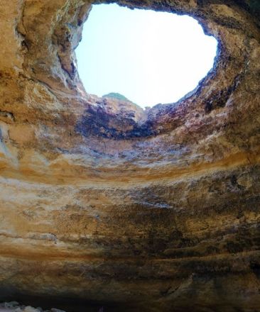 BENAGIL CAVE AND DOLPHINS
