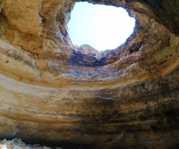 BENAGIL CAVE AND DOLPHINS